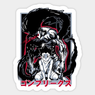 Gon Rage Transformation Sticker